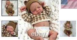 Adorable Realistic Baby Doll Boy 18 Full Silicone