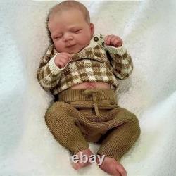 Adorable Realistic Baby Doll Boy 18 Full Silicone