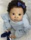 Afro American Adorable Rowan, by Jessica Schenk 24 Reborn Doll