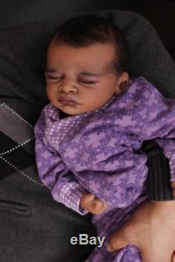 Aisha AA/Ethnic/Biracial baby girl reborn by Randee's Reborns