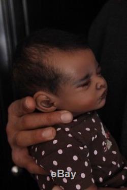 Aisha AA/Ethnic/Biracial baby girl reborn by Randee's Reborns