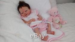 (Alexandra's Babies) FULL BODY SILICONE REBORN BABY GIRL ALEXIE Elena Westbrook