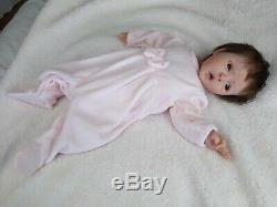(Alexandra's Babies) Full body silicone baby Mase sculpted by Lilianne Breedveld
