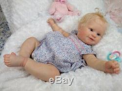 (Alexandra's Babies) REBORN BABY GIRL DOLL MADDIE BONNIE BROWN new release