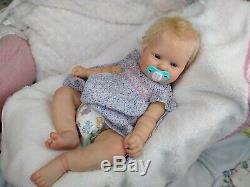 (Alexandra's Babies) REBORN BABY GIRL DOLL MADDIE BONNIE BROWN new release