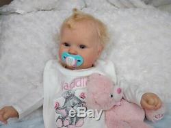 (Alexandra's Babies) REBORN BABY GIRL DOLL MADDIE BONNIE BROWN new release