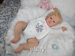 (Alexandra's Babies) REBORN BABY GIRL DOLL MADDIE BONNIE BROWN new release