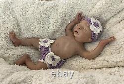 Alexandria Full Body Silicone Newborn Reborn Baby Doll OOAK Pre-loved