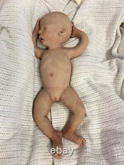 Alexandria Full Body Silicone Newborn Reborn Baby Doll OOAK Pre-loved