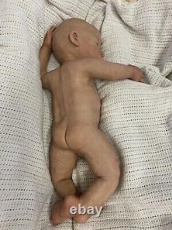 Alexandria Full Body Silicone Newborn Reborn Baby Doll OOAK Pre-loved