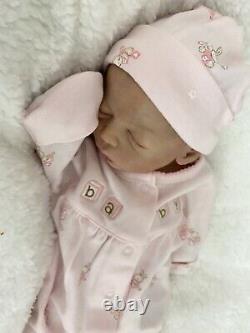 Alexandria Full Body Silicone Newborn Reborn Baby Doll OOAK Pre-loved (booboo)