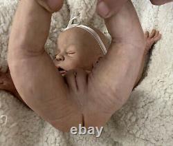 Alexandria Full Body Silicone Newborn Reborn Baby Doll OOAK Pre-loved (booboo)