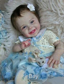 Alla's Babies Reborn Doll Baby Girl Harper sculpt Andrea Arcello IIORA SOLE