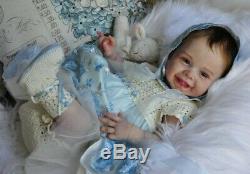 Alla's Babies Reborn Doll Baby Girl Harper sculpt Andrea Arcello IIORA SOLE