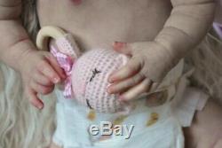 Alla's Babies Reborn Doll Baby Girl Harper sculpt Andrea Arcello IIORA SOLE