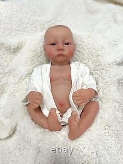 Angelbaby 18inch Lifelike Newborn Reborn Baby Dolls Boy Silicone Full Body