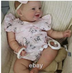 Angelbaby Lifelike Reborn Baby Dolls Girl 24 Inch 60CM Cute Reborn Toddler with