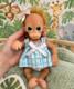 Artists Made Soft Silicone Miniature Full Body Baby Girl Monkey Doll 7.5