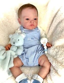 August Awake reborn baby doll by Dawn Murray Mcloud