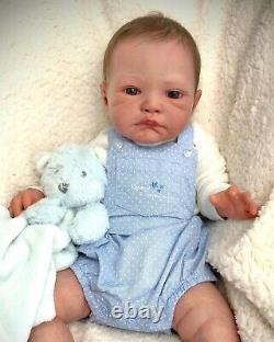 August Awake reborn baby doll by Dawn Murray Mcloud