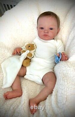 August Awake reborn baby doll by Dawn Murray Mcloud