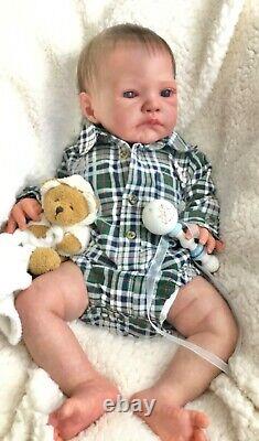 August Awake reborn baby doll by Dawn Murray Mcloud