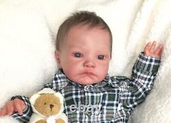 August Awake reborn baby doll by Dawn Murray Mcloud