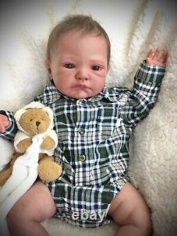 August Awake reborn baby doll by Dawn Murray Mcloud