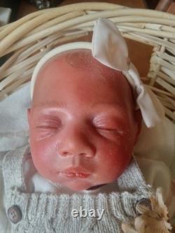Authentic Reborn Cuddle Baby Doll Erin By Secrist With Coa