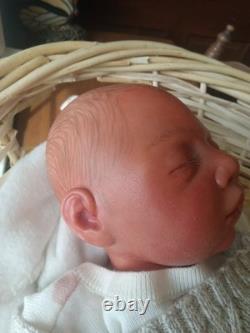 Authentic Reborn Cuddle Baby Doll Erin By Secrist With Coa
