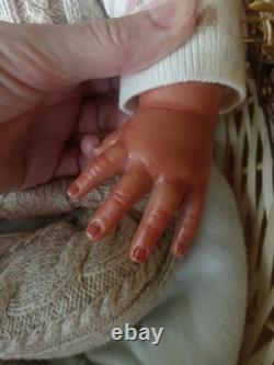 Authentic Reborn Cuddle Baby Doll Erin By Secrist With Coa