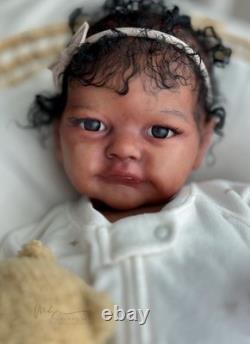Authentic Tobiah Reborn Doll 22 9lbs OOAK Open Eyes COA Ready To Ship