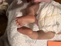 Authentic Zoelle by Talita Pinheiro 16 Preemie Reborn Baby Doll No COA Boy/Girl