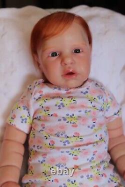 Authentic reborn baby doll Margot by Cassie brace