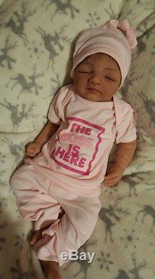 Ava Noelle Biracial full body silicone Baby Girl by Rita Rich Arnold