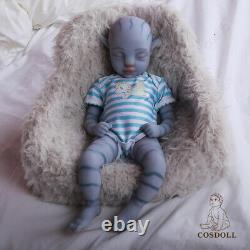 Avatar 18 in Platinum Silicone Baby Boy Doll Silicone Reborn Baby Doll Art Dolls