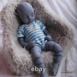 Avatar 18 in Platinum Silicone Baby Boy Doll Silicone Reborn Baby Doll Art Dolls