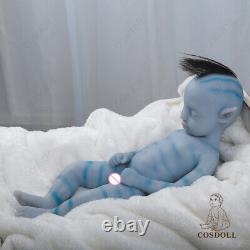 Avatar COSDOLL 18.5 in Platinum Silicone Boy Doll Silicone Reborn Baby Dolls