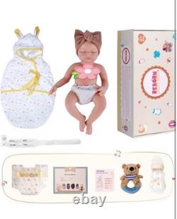 BABESIDE 16 Inch Silicone Baby Doll Weighted 4 Pounds, NOT Vinyl Realistic Baby