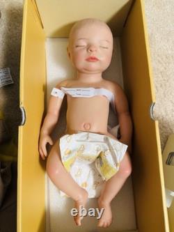 BABESIDE 16 Inch Silicone Baby Doll Weighted 4 Pounds, NOT Vinyl Realistic Baby