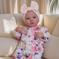 BABESIDE Baby Dolls 20-inch Cute Soft Vinyl Realistic Baby Doll Real Life
