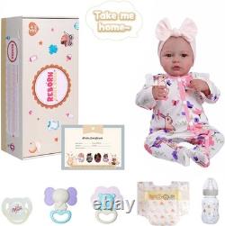 BABESIDE Baby Dolls 20-inch Cute Soft Vinyl Realistic Baby Doll Real Life