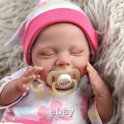 BABESIDE Lifelike Reborn Baby Dolls 20-Inch Soft Full Vinyl Body Realistic