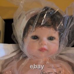 BABESIDE full body silicone 7.5 lbs Curly Black Hair withAccessories