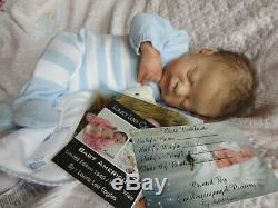 BEAUTIFUL Reborn Baby BOY Doll AMERICUS by LAURA LEE EAGLES Full Limbs