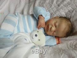 BEAUTIFUL Reborn Baby BOY Doll AMERICUS by LAURA LEE EAGLES Full Limbs