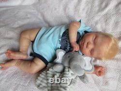 BEAUTIFUL Reborn baby Doll LUCIANO By CASSIE BRACE- SOLE