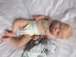 BEAUTIFUL Reborn baby Doll LUCIANO By CASSIE BRACE- SOLE