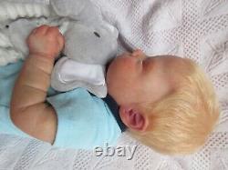 BEAUTIFUL Reborn baby Doll LUCIANO By CASSIE BRACE- SOLE