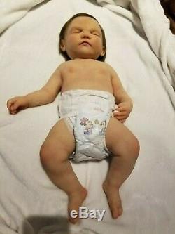 BIG CHUBBY FULL BODY Solid Silicone 23 in. REALISTIC baby boy ECO FLEX 20/30COA